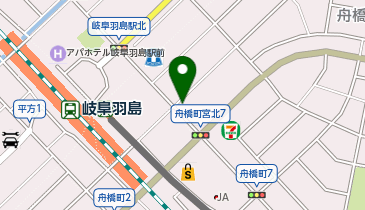 チケットプラザ羽島店の地図画像