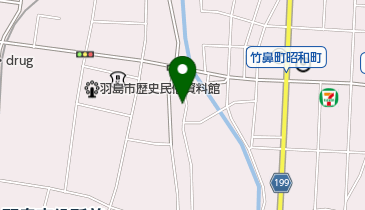 綿朋ふとん店の地図画像