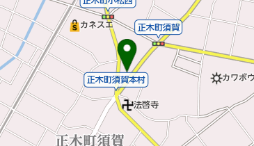 正木接骨院の地図画像