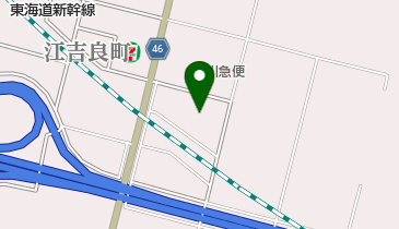 浪速運送株式会社物流部の地図画像