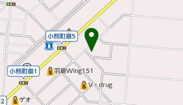 山下獣医科の地図画像