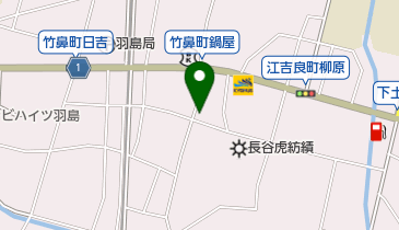 コロナ理容店の地図画像