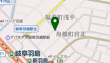 岐阜羽島バス・タクシー株式会社観光バスの地図画像