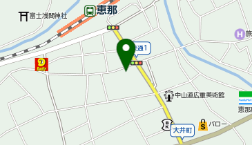 リード進学塾恵那校の地図画像