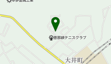 本多金属工業株式会社 恵那東工場の地図画像