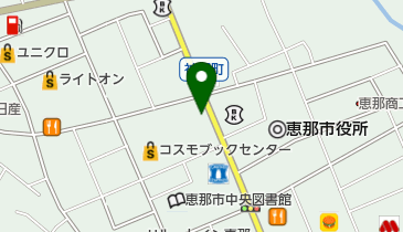 株式会社中部ドライ 遠藤店の地図画像