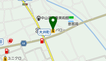 クリーニングヤマダ バロー恵那店の地図画像