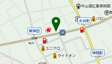 素肌美エールの地図画像