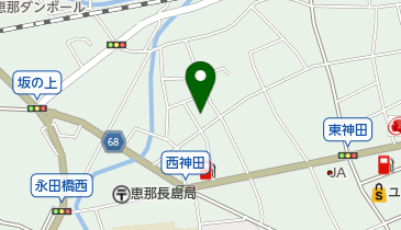 遠山きもの学院の地図画像