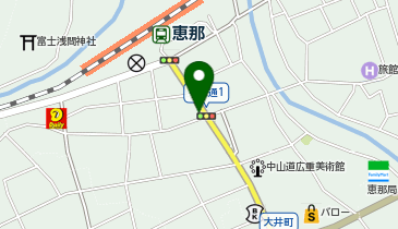 土田屋呉服店の地図画像