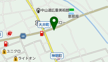 岡三証券株式会社恵那支店の地図画像