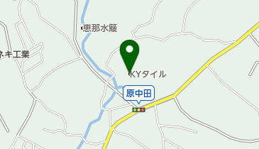 KYタイル株式会社山岡工場の地図画像