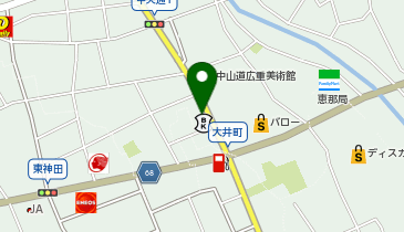 エミ美容室 中央店の地図画像