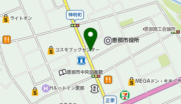 カットハウス恵那の地図画像