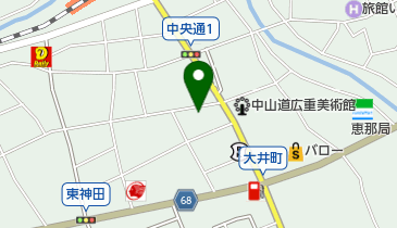 ヘアーサロン平林の地図画像