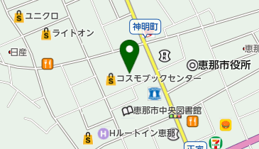 上海飯店の地図画像