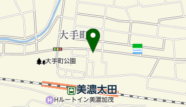 フラワー洋装店の地図画像
