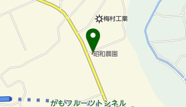 昭和農園の地図画像