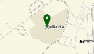 美濃加茂中学・高等学校中学の地図画像