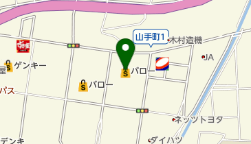 クリーニングハウスカントリーモーニングの地図画像