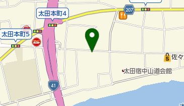 三品サイクルの地図画像