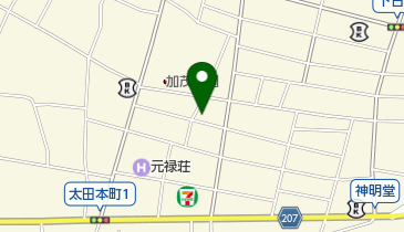 ニューあさこの地図画像