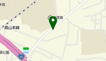 はりせいクリーニング加茂校前店の地図画像