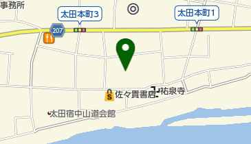 辰巳屋肥料店の地図画像