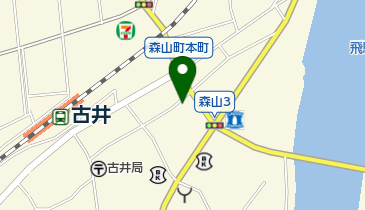 飯田美容院の地図画像