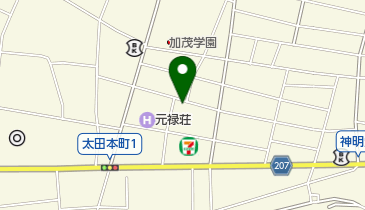 クリエートサロンきよの地図画像