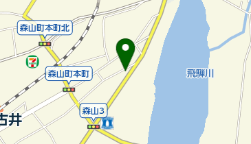 古井美容室の地図画像