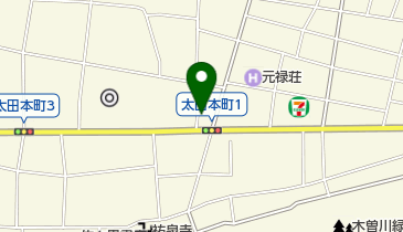 スマイル美容室の地図画像