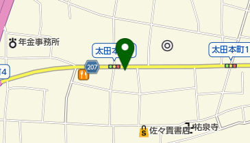 仏光堂墓石部の地図画像