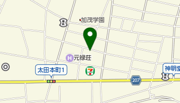 あづま園の地図画像