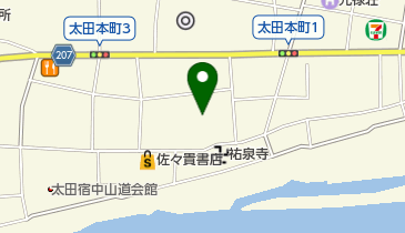 音羽浴場の地図画像