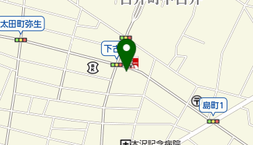 急行軒理美容室の地図画像