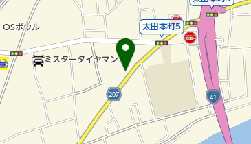 すずらん理容の地図画像