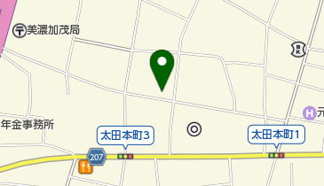 山口理容の地図画像