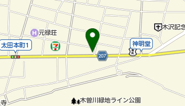 春日野食堂の地図画像