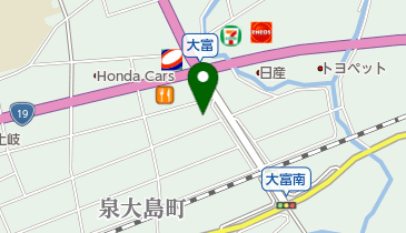 木曽路の地図画像