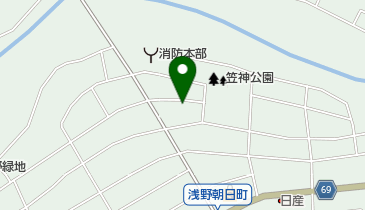 土岐ガス株式会社の地図画像