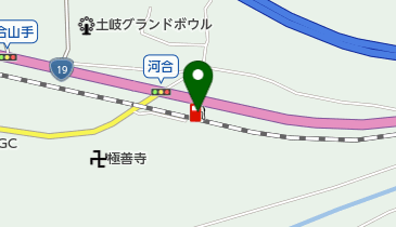 キグナス石油土岐かわい給油所の地図画像