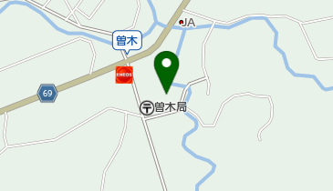 曽木公民館の地図画像