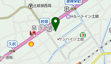 下廣塗装株式会社の地図画像