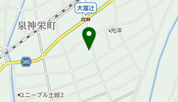 サワダ美容室の地図画像