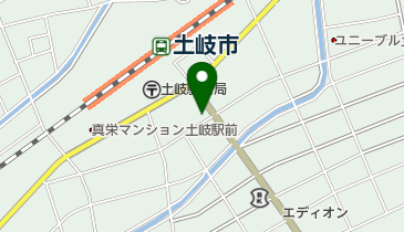 後藤理容店の地図画像