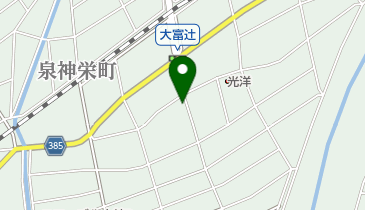 ヘアーサロンおおやまの地図画像