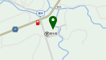 土岐市役所 曽木支所の地図画像