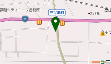 アールエスオオワキの地図画像