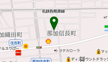 各務原民主商工会の地図画像